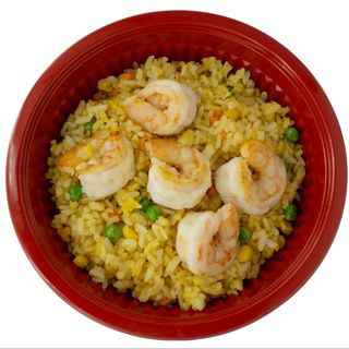 Riso con gamberi
