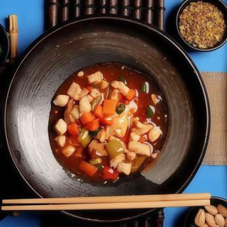 Pollo in salsa chili