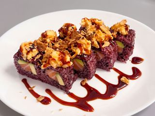 36.Pesce Spicy Black Roll 8pz