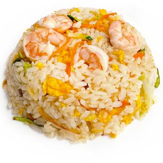 174.Riso Verdure Gamberi