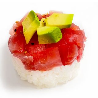 31.Tartare tonno riso bianco