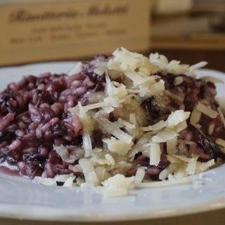 Risotto con Radicchio e formaggio Monte Veronese