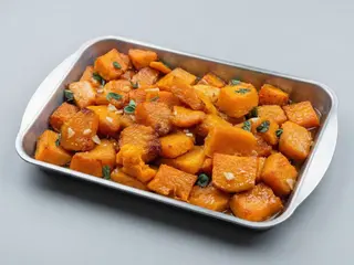 Zucca rossa in agrodolce