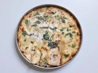 Lasagne con ricotta, spinaci e scamorza