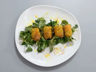 Involtini di salmone affumicato