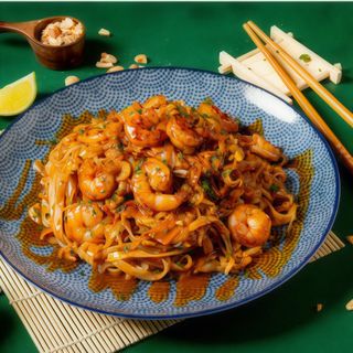 Combo Pad Thai Gamberi + Dumpling + Bibita