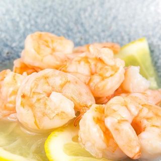 Gamberi con limone