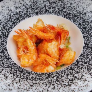 Gamberi con sale e pepe