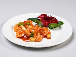 Gamberi in agrodolce