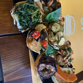 Bruschette con verdure – 6 pezzi