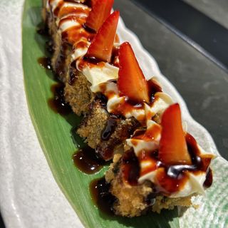 Sake fritto fragola 6pz