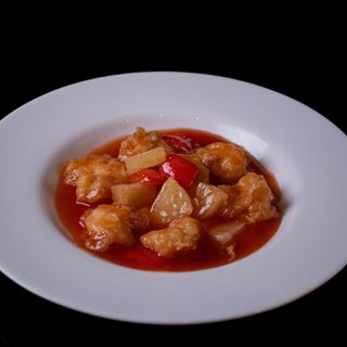 Gamberi fritti in agrodolce