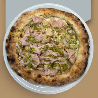 Pizza pistacchiosa