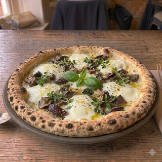 Bufala e porcini