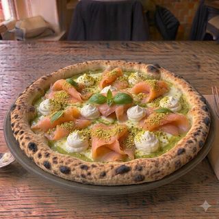 Pistacchio e salmone