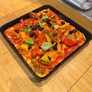 In teglia PEPERONI-OLIVE no mozz