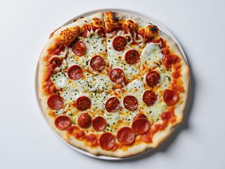 Wurstel - pizza al piatto