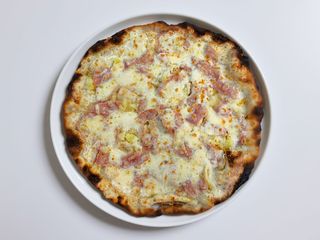 Patate, prosciutto cotto e scamorza affumicata