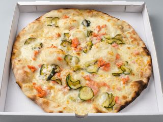 Salmone e zucchine