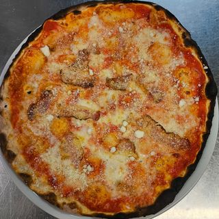 Pizza amatriciana
