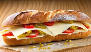 Panuozzo salsiccia e melanzane