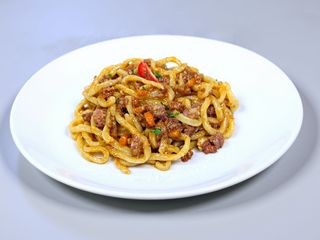 Spaghettoni alla salsiccetta