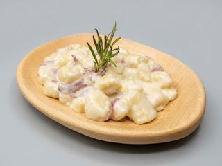 Gnocchi bresaola e taleggio
