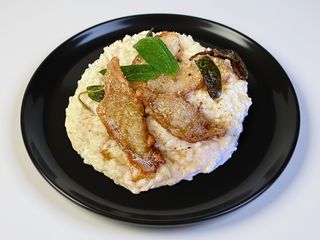 Risotto con persico