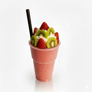 Frullato Kiwi e Fragole