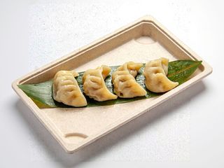 217 . ravioli di pollo alla piastra - 6 pezzi