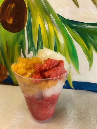 Granita di frutta fresca