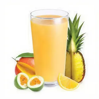 N° 6  Sun Ice   (Mango - Frutto della passione - Ananas - Limone)