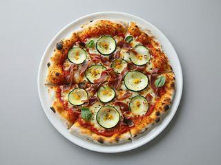 Pizza classica funiculì funiculà, bianca