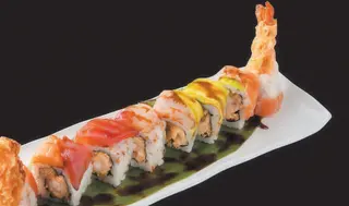 127  Uramaki ebi arcobaleno