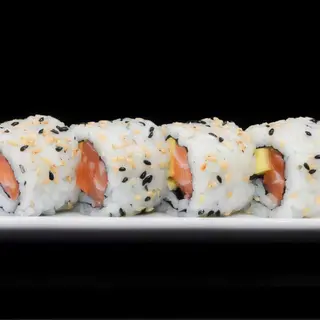 132  Uramaki salmone cotto