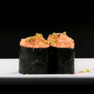 56  Gunkan sake spicy