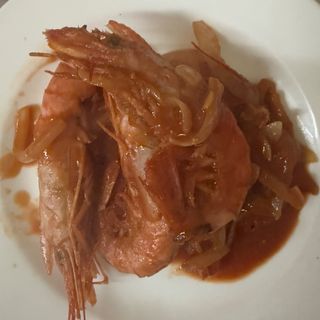 131-Gamberoni con salsa chili