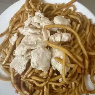 34-Spaghetti saltati con pollo