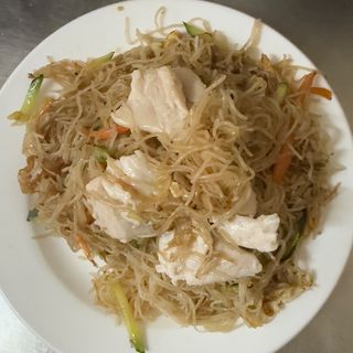 58-Spaghetti di riso con pollo