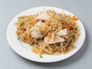 58-Spaghetti di riso con pollo