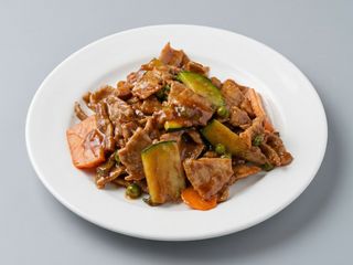 94-Maiale con verdura mista