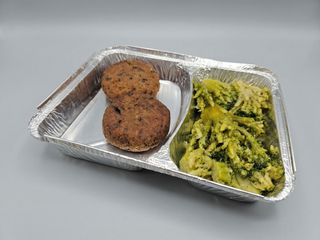 BOX polpette di melanzane e broccoli ripassati