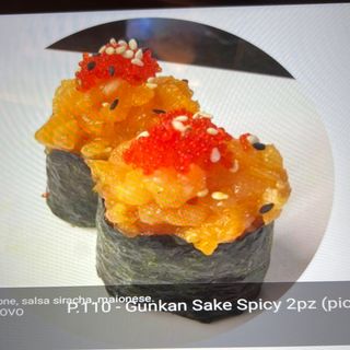 Gunkan sake spicy - 2 pezzi
