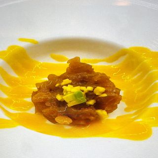 Tartara tonno e frutta