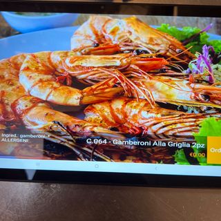 Gamberoni alla griglia - 2 pezzi
