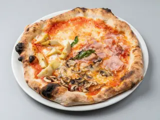 Pizza 4 Stagioni in teglia