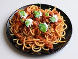 Spaghetto al pomodoro dantesco