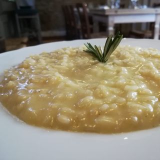 Risotto con Monte Veronese e Burro al Rosmarino
