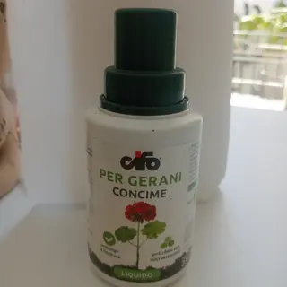 Concime per gerani concentrato