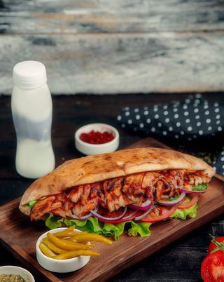 Big panino doner kebap